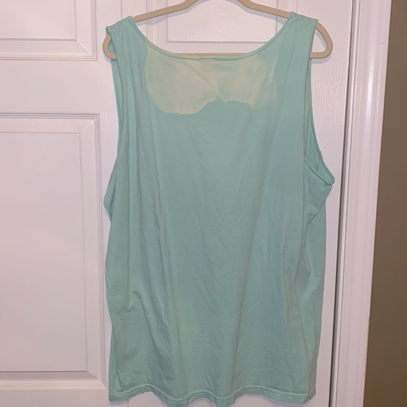 Alpha Xi Delta Teal Tank Top - Picture 4 of 4